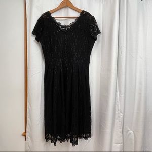 Black Lace Dress, Size 16